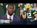 Greg Jennings was 'beyond impressed' with Rodgers' comeback win vs Bears | NFL | FIRST THINGS FIRST