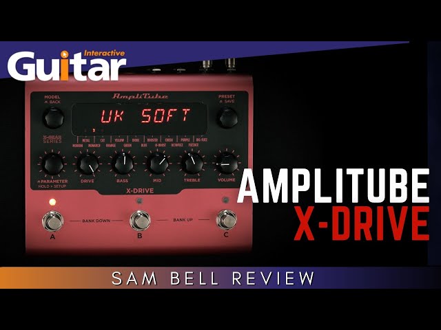 🧇 IK Multimedia AmpliTube X-Drive Distortion Pedal - Audio Pro Perú