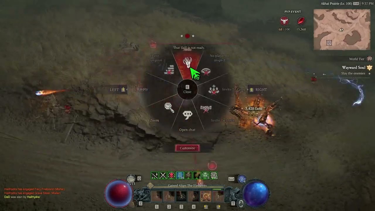 Str8Slayin's Hydra Shock PVP Build vs HOTA Barb, BL Sorc, Rapid Fire Rogue, FW Sorc and more - D4 S2