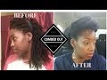 HOW I COMBED OUT MY LOCS | Just_PeachyD