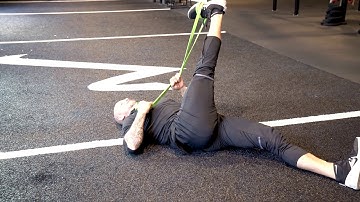 3-Way Band Resisted Hamstring Stretch