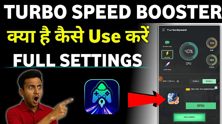 Turbospeed Game Booster | Turbospeed Game Booster Free Fire | Turbospeed Game Booster Bgmi