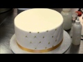 How to make Diamond Patterns on Cake with Eatable Dots