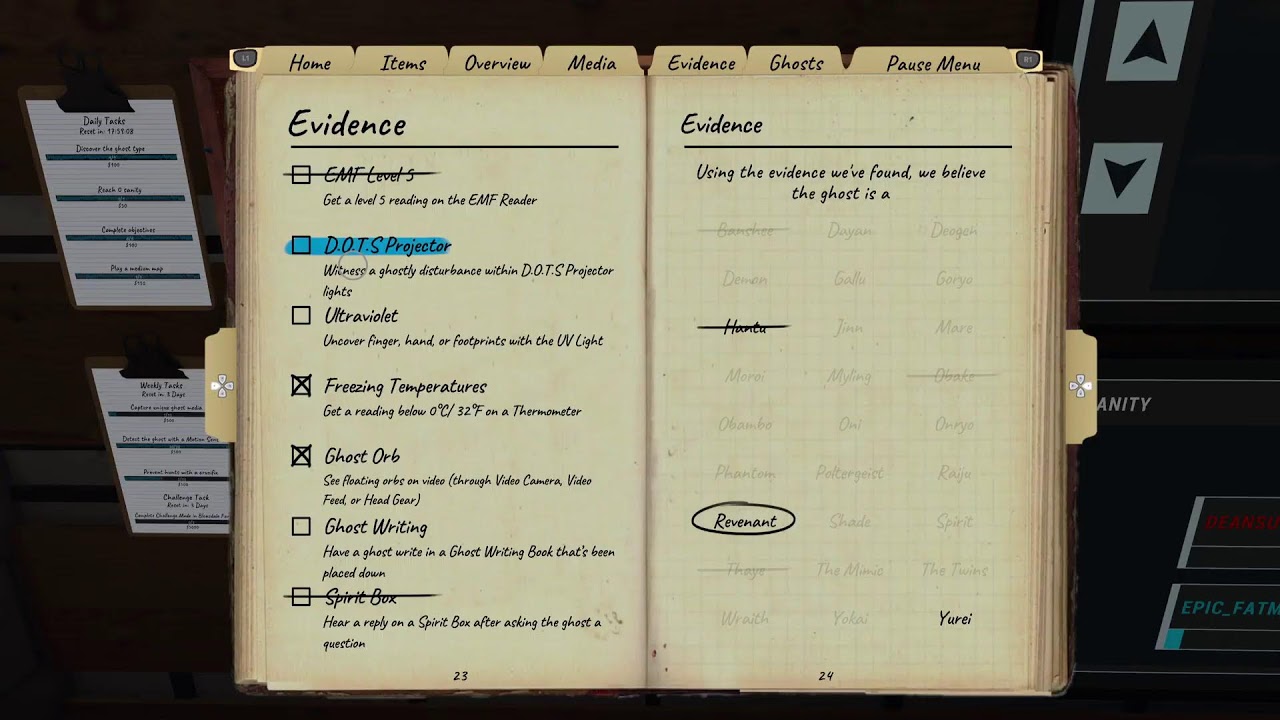 Totally sober Phasmaphobia with Friends