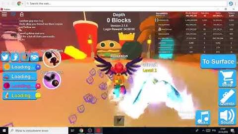 Completing quests in dino land part 23 (Mining simulator)