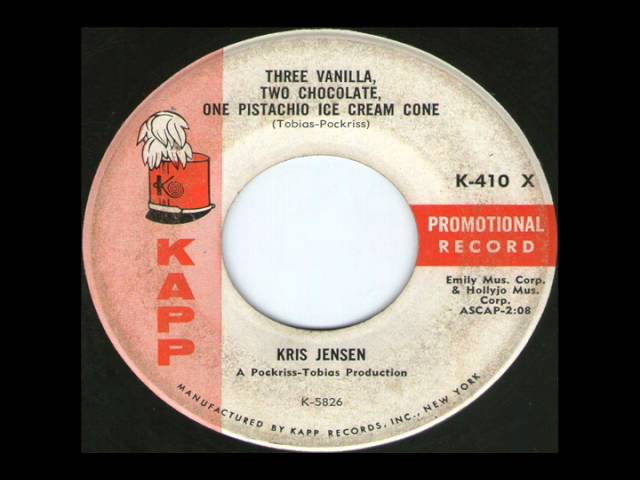 YouTube पर Kris Jensen - Three Vanilla, Two Chocolate, One Pistaschio Ice Cream Cone देखें