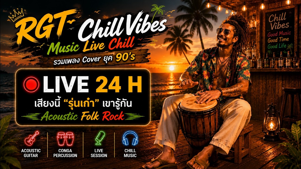 🔴Live 24H รวมเพลง