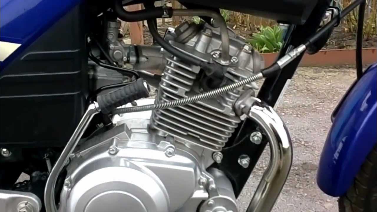 Прямоток на Yamaha YBR 125