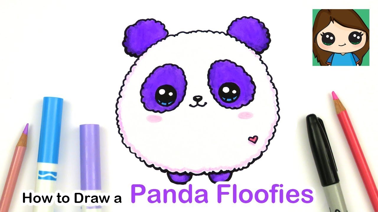 HOW TO DRAW A CUTE PANDA