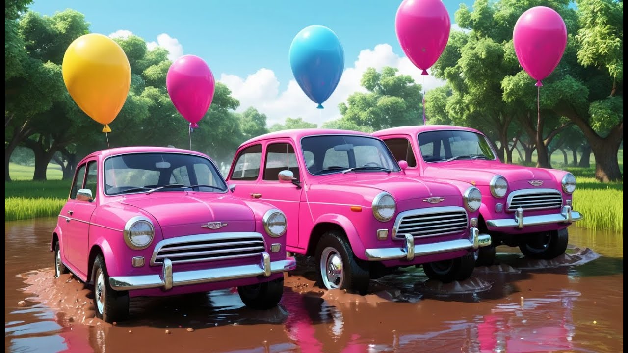 Muddy Cars Song – Who Gets Dirty First | Fun Racing Song for Kids ...