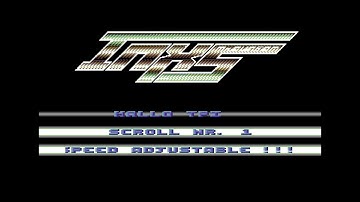 Inxs Intro #2, C64 demo