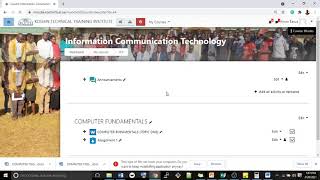 HOW TO CREATE AN ASSIGNMENT IN MOODLE