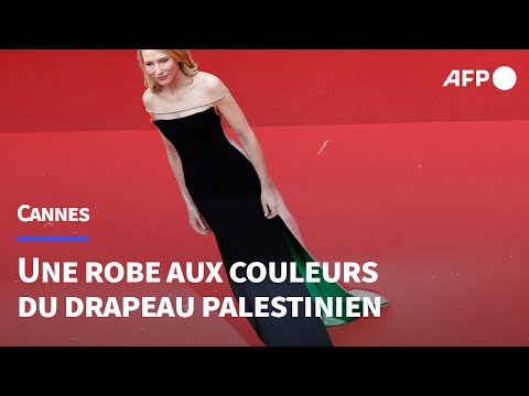 Cannes 2024: Cate Blanchett dans une robe aux couleurs du drapeau palestinien | AFP Images