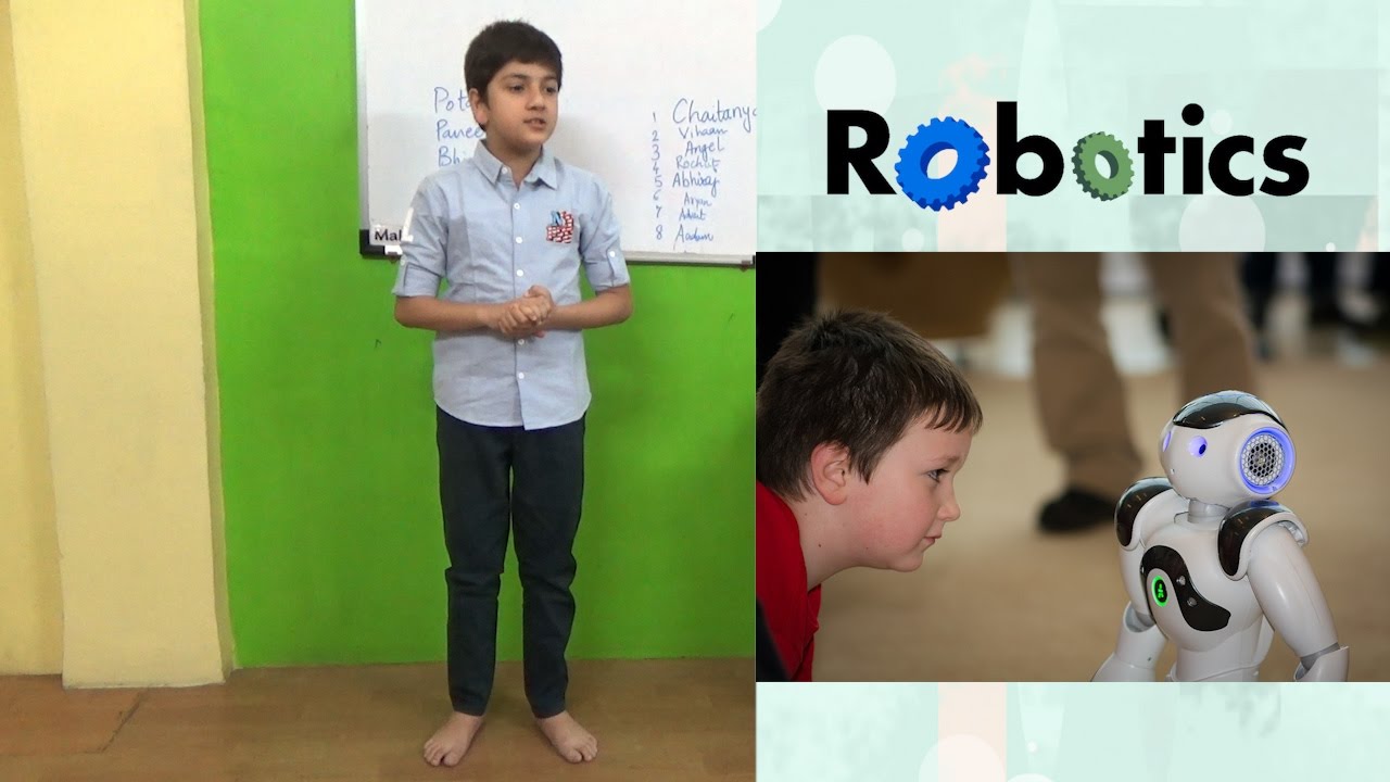 a speech about robots