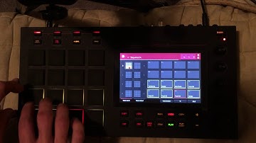 Akai MPC LIVE - Adding Sequences - Building the Beat (PART 2) - BEAT @ 13:05