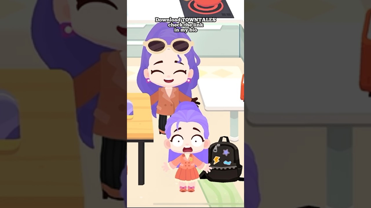 I'm late for school again in Towntales 😱 