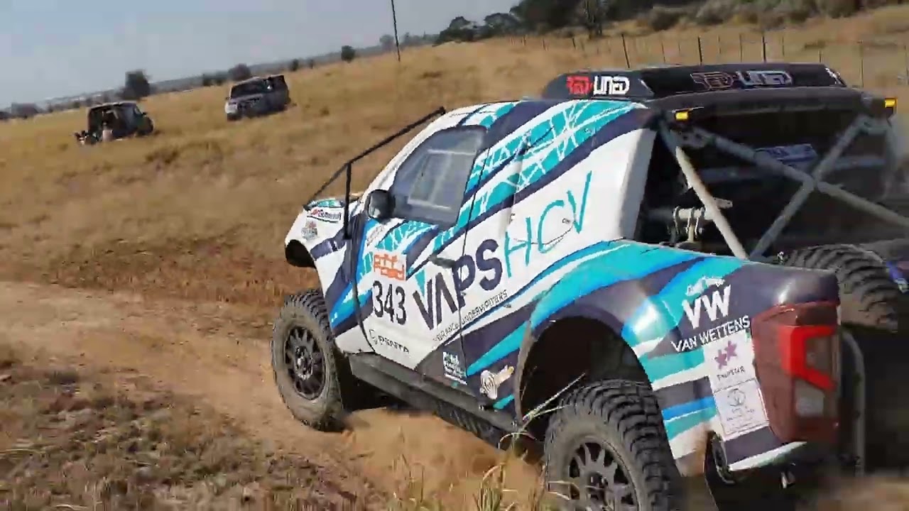 Vryburg 300. Some instage action