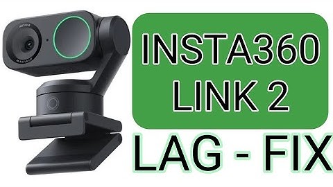 INSTA 360 LINK 2 -  LAGGY AUDIO FIX (Obs Studio)