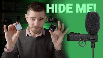 5 INGENIOUS ways to hide your lav mic!