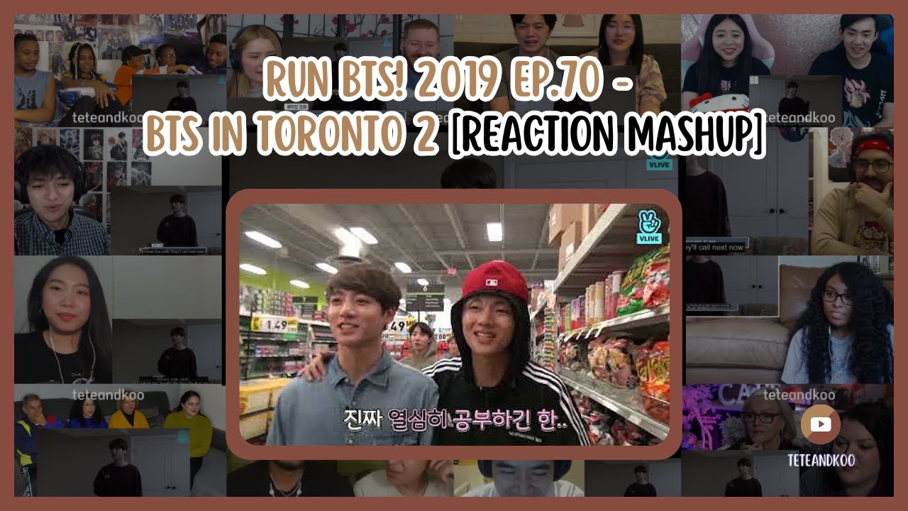 [BTS] RUN BTS! EP.70 | Reaction Mashup