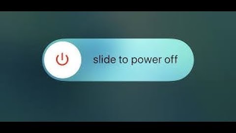 iPhone Stuck On Slide To Power Off Screen Fix