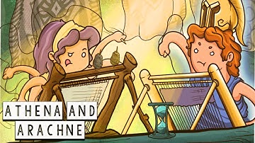 Athena and Arachne: The Girl Who Challenged the Goddess - Greek Mythology in Comics-See U in History