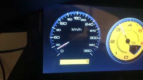 Sim Dashboard live for speed
