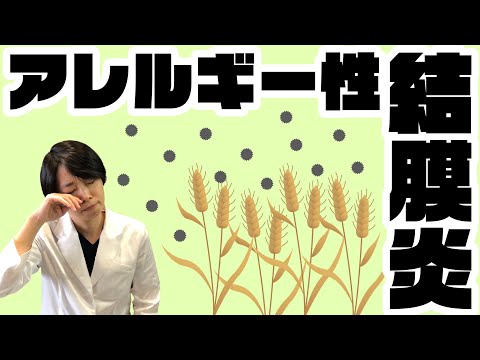 予防しよう！【アレルギー性結膜炎】