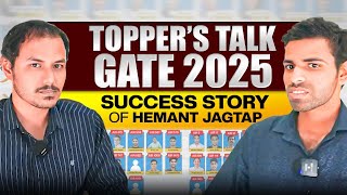 GATE 2025 Topper Strategy | Hemant Jagtap AIR 475 | How to Crack GATE CS