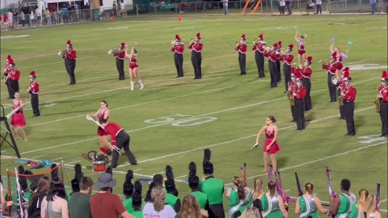 West Blocton High School Marching Band Field Show 9/23/2022 YouTube