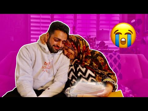 MOM REACTS TO DREAM SCHOOL ACCEPTANCE! (Emotional)