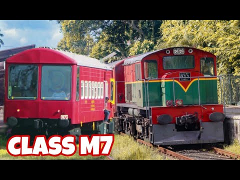 RARE !! Class M7 + OFV | Puttalm Mixed Train at Kandana Railway Station