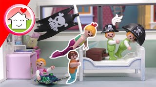 Playmobil Familie Hauser - Meerjungfrauen und Piraten - Geschichte für Kinder
