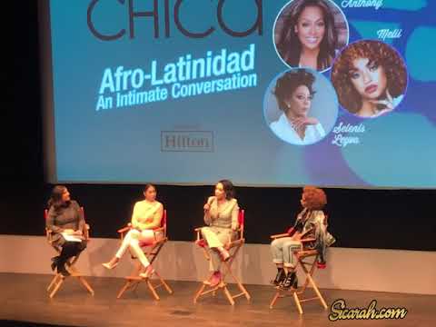 Video: Selenis Leyva, Lala Anthony Och Melii Diskuterar Afro-Latinidad