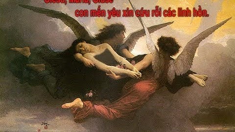 CHUỖI KINH MẾN YÊU - Cầu nguyện : định đoạt phần rỗi vĩnh cửu của một linh hồn...