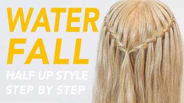 Hoe je stap voor stap een watervalvlecht maakt voor beginners [CC] | EverydayHairInspiration