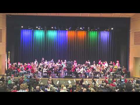 Abington Middle School Christmas Concert. December 20, 2023 Conducted by Tim Leonelli