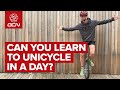 Can You Learn To Ride A Unicycle In A Day?