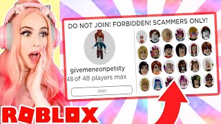 I Found A FORBIDDEN TOP SECRET SCAMMERS ONLY Server... So I Went UNDERCOVER... Roblox Adopt Me