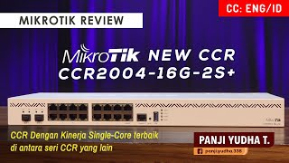 NEW CCR2004-16G-2S  MIKROTIK REVIEW [ENG SUB]