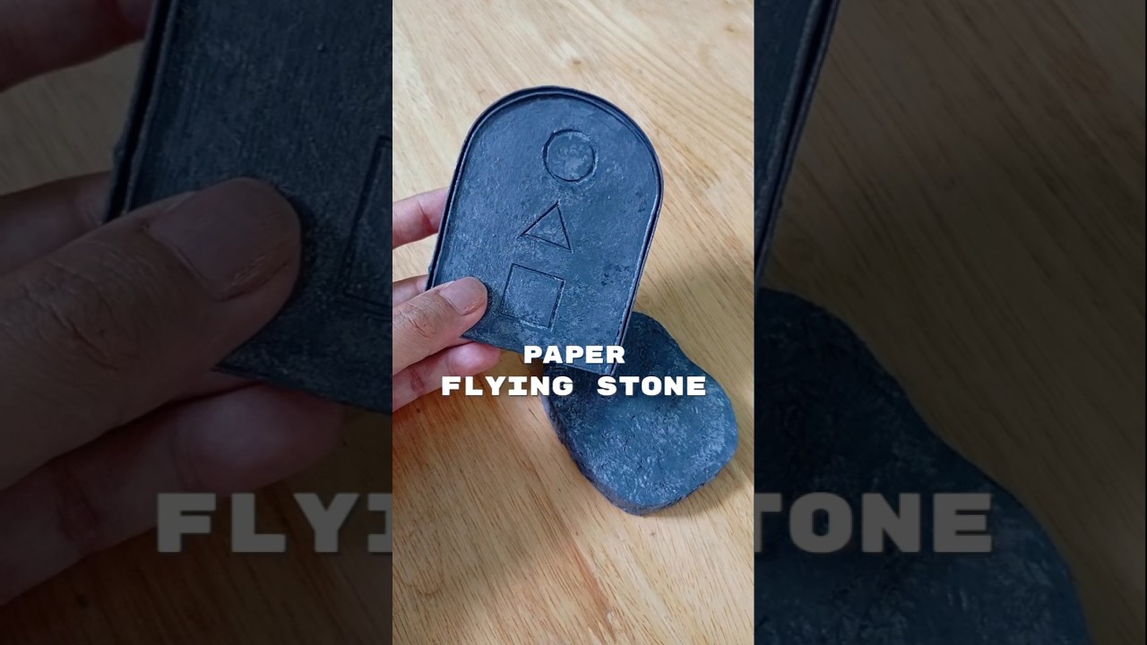 Squid Game Flying stone 🪦Biseokchigi🪨 out of paper 