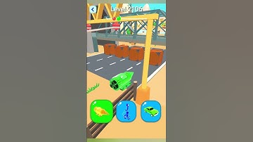 Shape Shifting 2 GAMEPLAY Level No -2106 Walkthrough - New Update Car Racing #Shorts #ShapeShifting