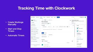 Three Ways to Track Time with Clockwork for Jira screenshot 1