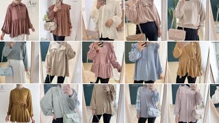 30 Trend Model Atasan Blouse dan Tunik Paling Best Seller Cocok Buat Ngantor