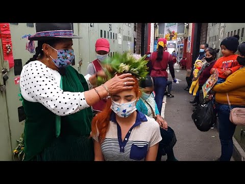 DOÑA ROSA, MARKET LIMPIA (Feria Libre Cuenca), ASMR, SPIRITUAL CLEANSING, MASSAGE