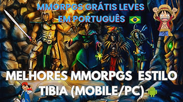 TOP 9 MMORPGs Retrô que Todo Fã de Tibia Precisa Conhecer!