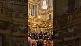 My debut in Vienna 🎻🙏🏼 #musikverein #goldenhall