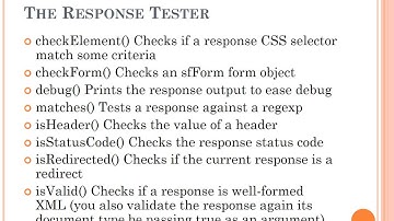 functional tests in symfony