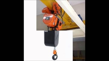 Pa lăng xích điện Hitachi 2 tấn 6 m di chuyển 0972.385.047