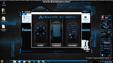 Alienware theme on Windows 7